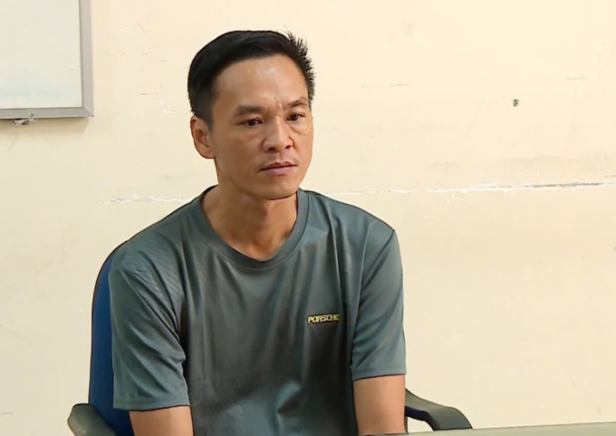 Một trong các đồng phạm của Luo Shenghua. Ảnh: Công an TP HCM