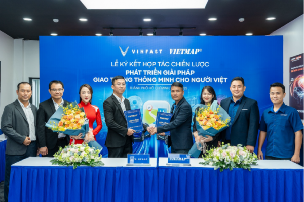 VinFast & Vietmap: Hợp tác bản đồ thông minh cho xe điện