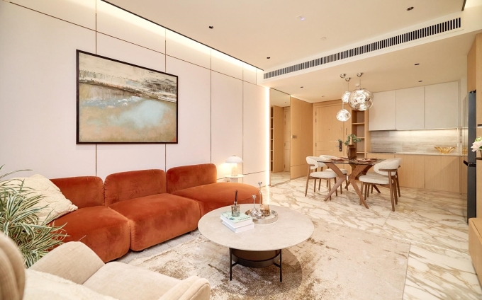 Nhà mẫu Sun Feliza Suites. Ảnh: Ánh Dương