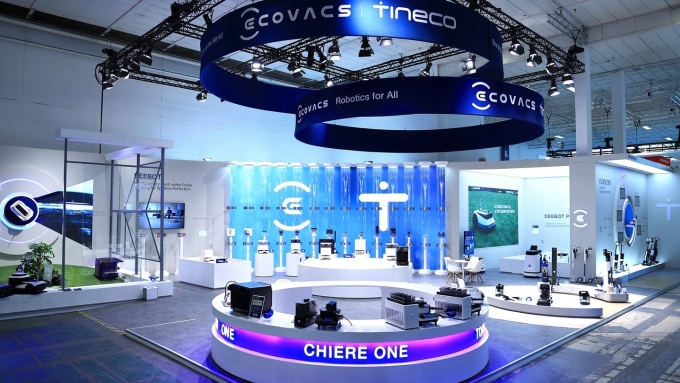 Gian hàng Tineco tại IFA 2024. Ảnh: Tineco