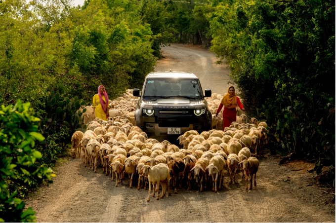 Defender thế hệ mới giữ những đường nét thiết kế mang đặc trưng thương hiệu. Ảnh: Land Rover Việt Nam