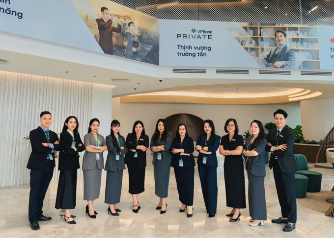 Đội ngũ chuyên gia tài chính của VPBank. Ảnh: VPBank