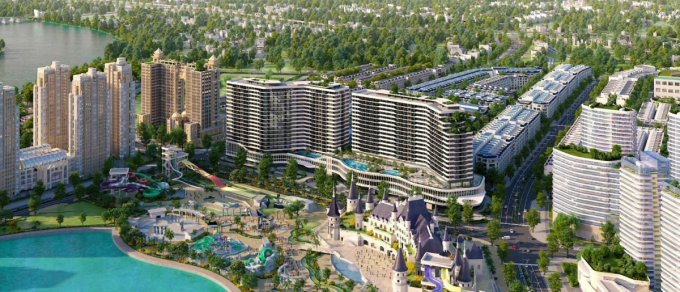 Diamond Sky nằm tại trung tâm Van Phuc City. Ảnh: VPG