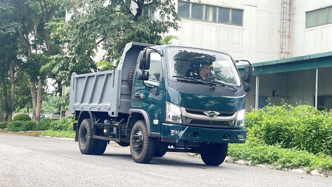 Xe tải ben Forland D90. Ảnh: VM