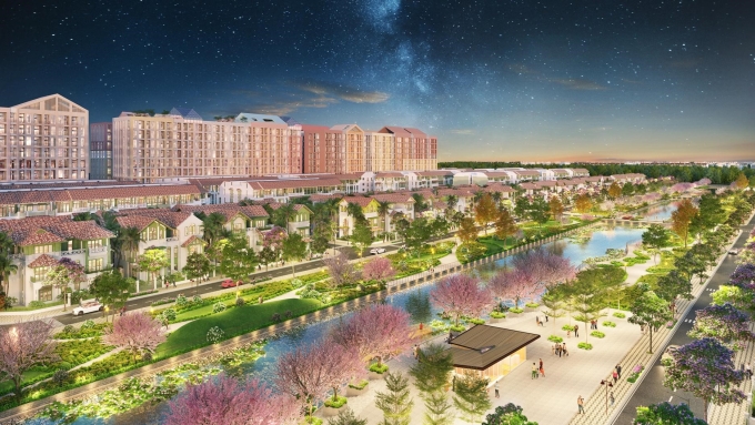 Phối cảng phân khu Flora Avenue. (Ảnh: Sun Property)