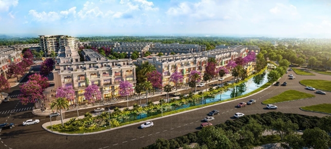 Dự án có quy mô gần 10 ha, vốn đầu tư hơn 737 tỷ đồng. Ảnh