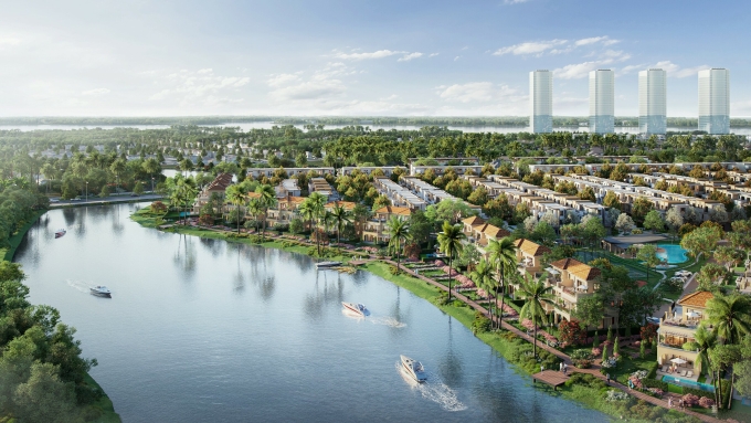 Phân khu mới Izumi Canaria của Izumi City. Chủ đầu tư đang áp dụng giải pháp thanh toán linh hoạt cho phân khu này. Ảnh: Nam Long