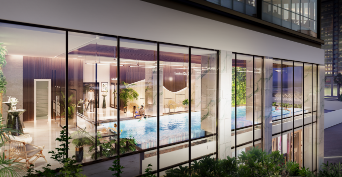 Đi cùng hệ tiện ích là tiêu chuẩn vận hành quốc tế. Ảnh: Sunshine Group