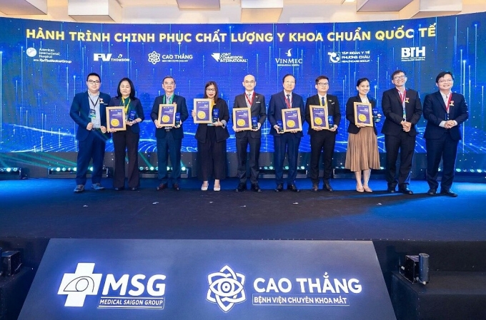 6 đơn vị y tế đạt chứng nhận chất lượng JCI tại Việt Nam tham dự báo cáo khoa học tại hội nghị - Ảnh: BTC