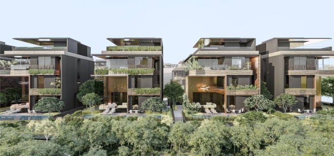 Pool Villa là dòng sản phẩm cao cấp nhất tại The Fullton Edition. Ảnh: CapitaLand