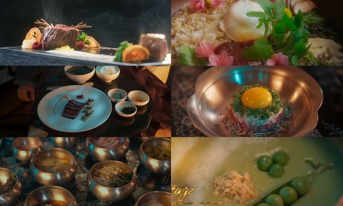 Các thước phim quay món ăn được đầu tư kỹ lưỡng. Ảnh: Netflix