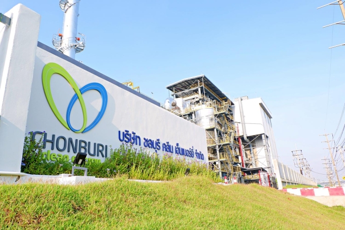 Một nhà máy điện do Chonburi Clean Energy vận hành tại huyện Si Racha, tỉnh Chon Buri.