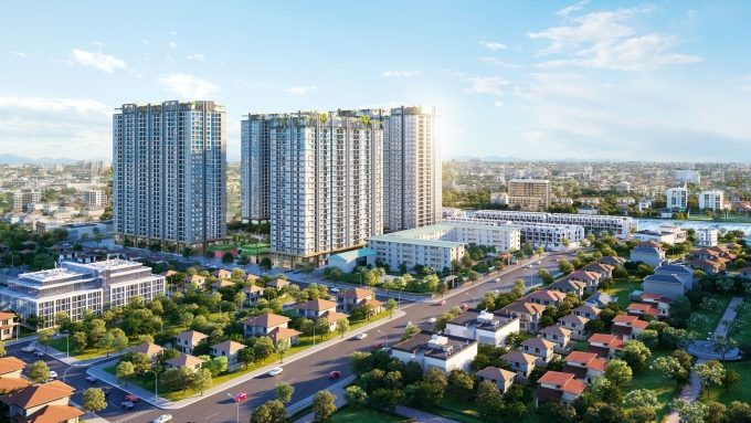 Phối cảnh dự án Hanoi Melody Residences. Ảnh:HMR