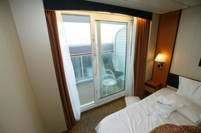 Ban công cabin của vợ chồng Smith được chụp lại sau cuộc điều tra pháp y của Thổ Nhĩ Kỳ. Ảnh: CBS