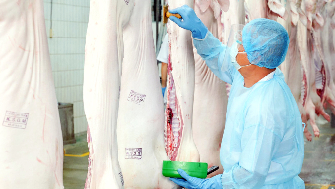 Vissan tiên phong áp dụng nền tảng truy xuất nguồn gốc TE-Food cho sản phẩm thịt heo VietGAP. Ảnh: Vissan