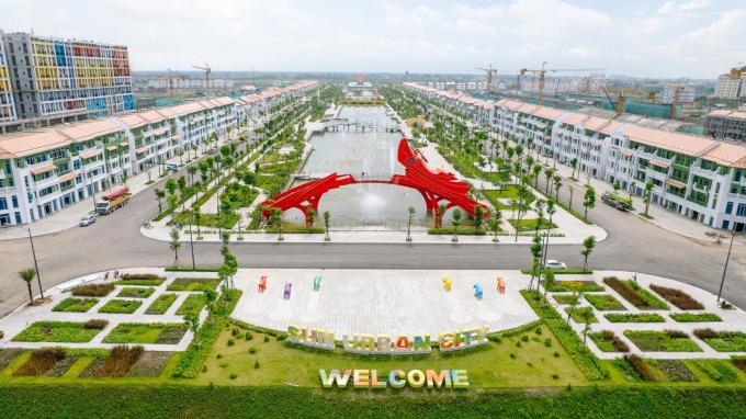 Toàn cảnh khu đô thị Sun Urban City. Ảnh: Ánh Dương