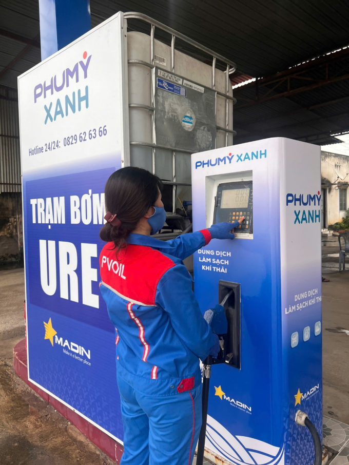 Trạm bơm Phú Mỹ Xanh. Ảnh: Phú Mỹ
