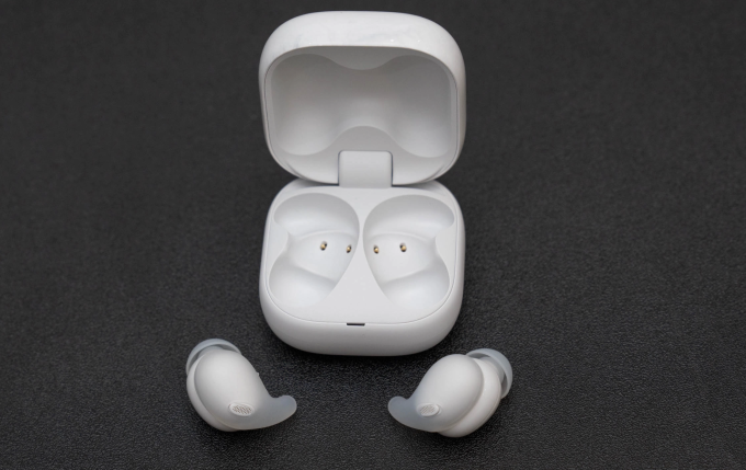 Tai nghe Sony Linkbuds Fit. Ảnh: Tuấn Hưng