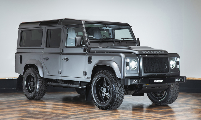 Một chiếc Defender đời 2016 được tùy chỉnh và đã được bán cho khách hàng. Ảnh: Twisted