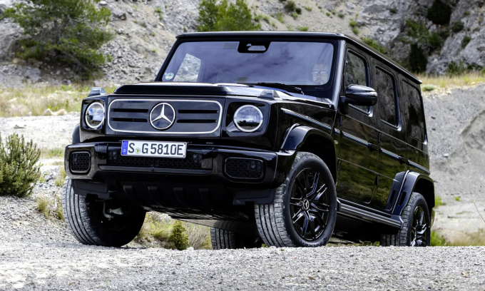 Xe điện Mercedes G 580 tại Đức. Ảnh: Mercedes