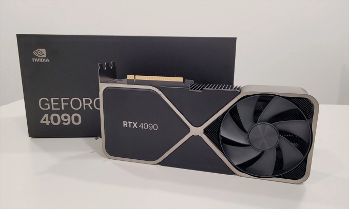 Card đồ họa GeForce RTX 4090 của Nvidia. Ảnh:Trusted Reviews