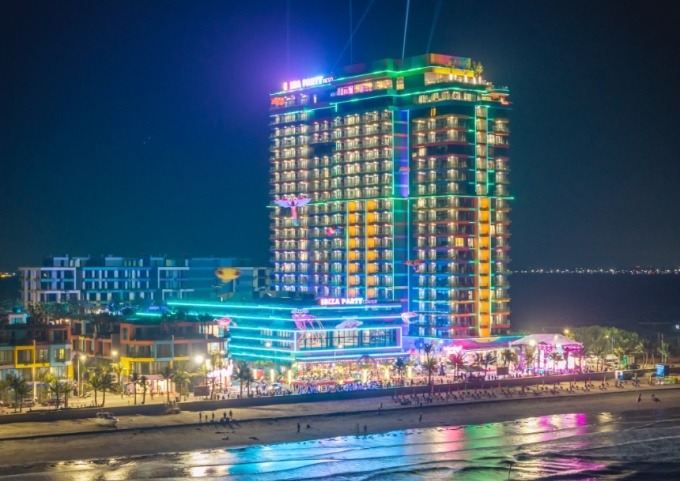 Flamingo Ibiza Hải Tiến là một trong những điểm đến mới tại Hải Tiến, Thanh Hóa. Ảnh: Flamingo Holdings