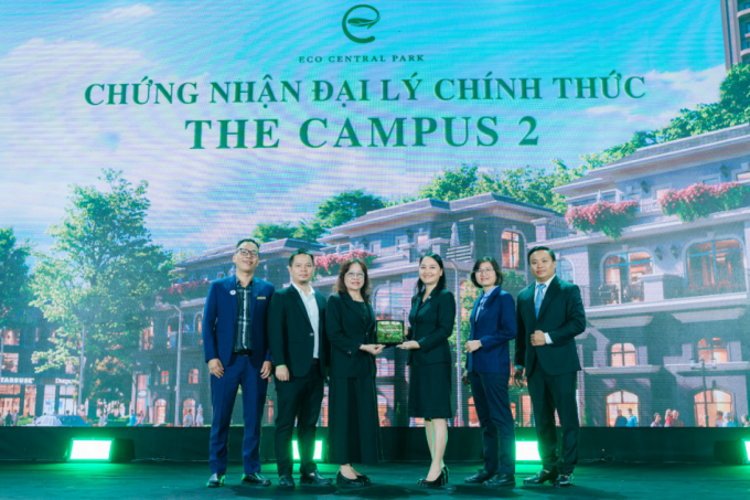 TDLand đồng hành phân phối The Campus 2. Ảnh: Ecopark