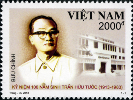 Tem Giáo sư Trần Hữu Tước. Ảnh: BĐVN