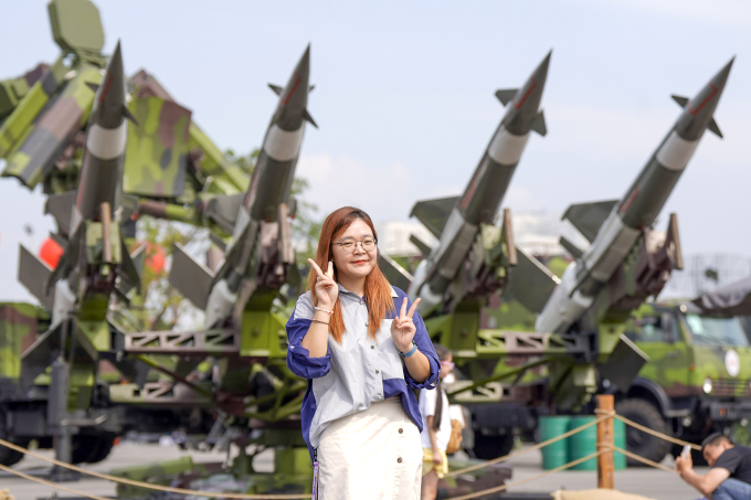 Khí tài quân đội nhân dân Việt Nam tại triển lãm 80 năm thành tựu đất nước, ngày 28/8/2025. Ảnh: Nguyễn Đông