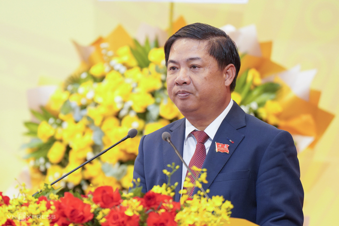 Bí thư Thành ủy Đà Nẵng Lương Nguyễn Minh Triết phát biểu bế mạc Đại hội. Ảnh: Nguyễn Đông