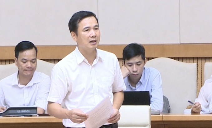 Thứ trưởng Khoa học và Công nghệ Bùi Thế Duy phát biểu sáng 9/9. Ảnh: Thu Sa