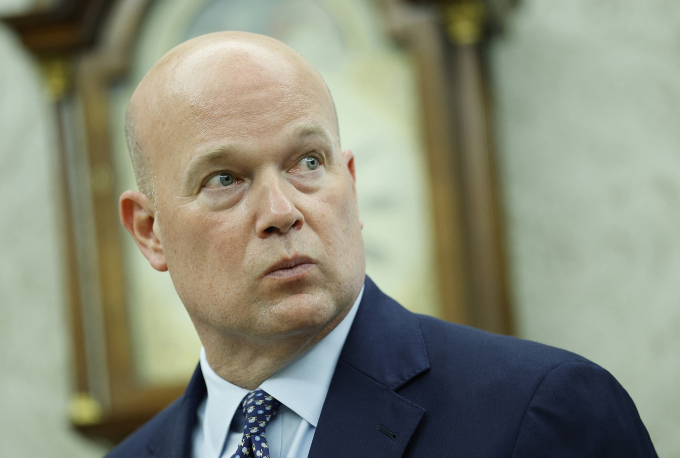 Đặc phái viên Mỹ tại NATO Matthew Whitaker. Ảnh: AFP