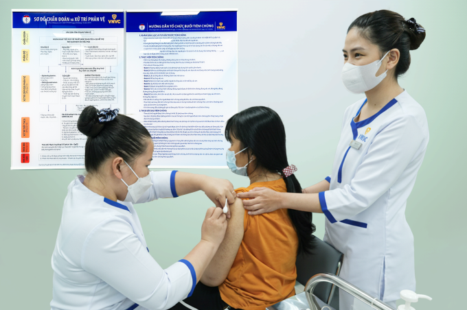 Người lớn tiêm vaccine cúm phòng bệnh tại Trung tâm VNVC Tân Kiên, xã Tân Nhật, TP HCM. Ảnh: Diệu Thuần