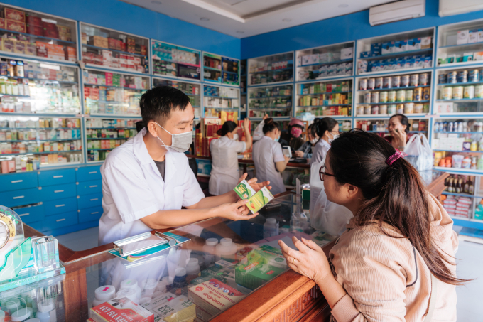 Sản phẩm Eugica được tư vấn tại một nhà thuốc. Ảnh: Mega Lifesciences Việt Nam