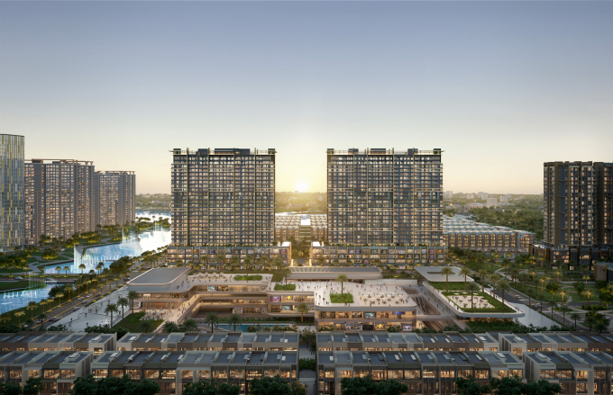 Lumière Midtown đối diện trung tâm thương mại 123.000 m2. Ảnh: Masterise Homes