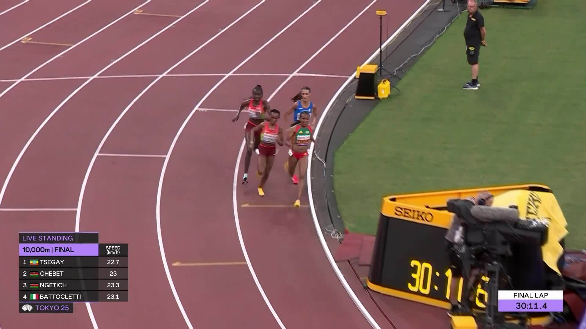 Beatrice Chebet giành HC vàng 10.000m