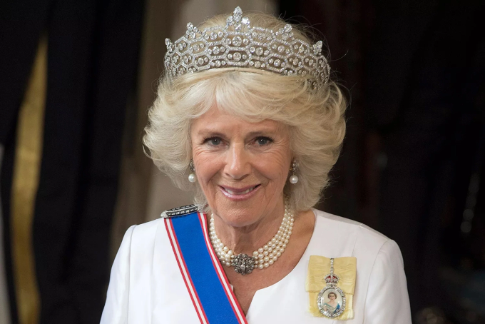 Vương hậu Camilla Power-Parkers, vợ của Vua Charles III. Ảnh: Eddie Mulholland