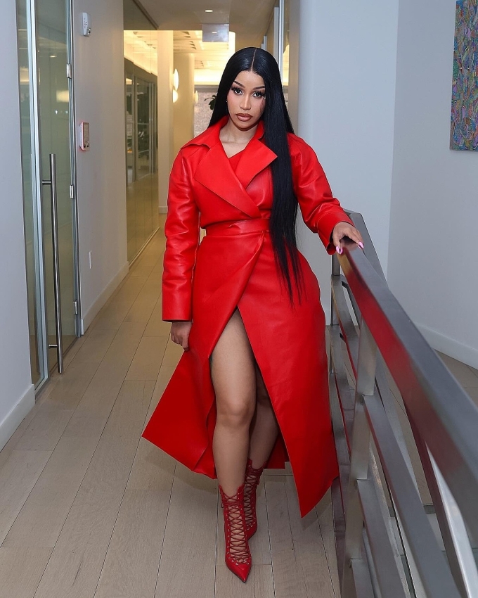 Chân dung rapper Mỹ Cardi B, hiện cô có hơn 160 triệu người theo dõi trên Instagram. Ảnh: Instagram/ Cardi B