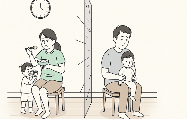 Vợ không nghỉ việc chăm con: Góc nhìn kinh tế gia đình