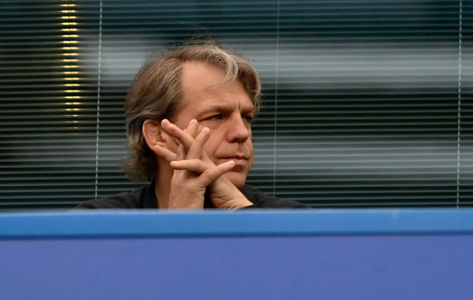 Todd Boehly phản ứng trong trận Chelsea gặp Wolves trên sân Stamford Bridge, London, Anh ngày 7/5/2022. Ảnh: Reuters