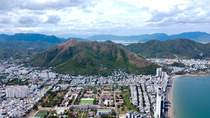 Núi Cô Tiên tại phường Bắc Nha Trang, Khánh Hòa. Ảnh: Bùi Toàn