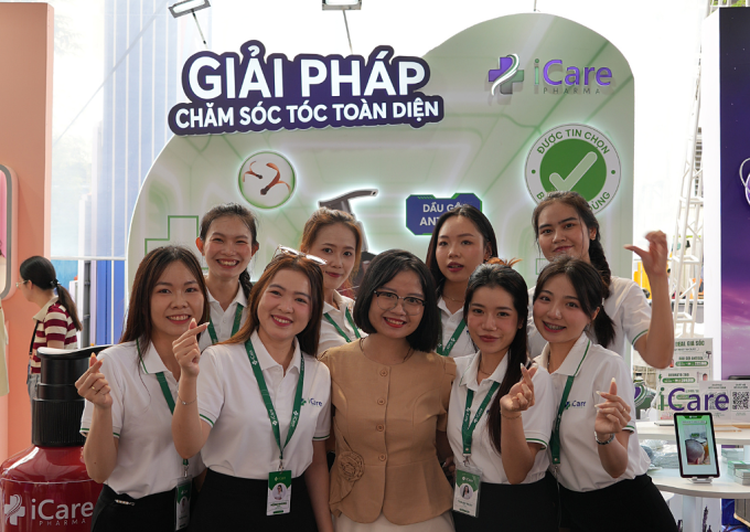 Đội ngũ nhân sự của iCare Pharma. Ảnh: iCare Pharma