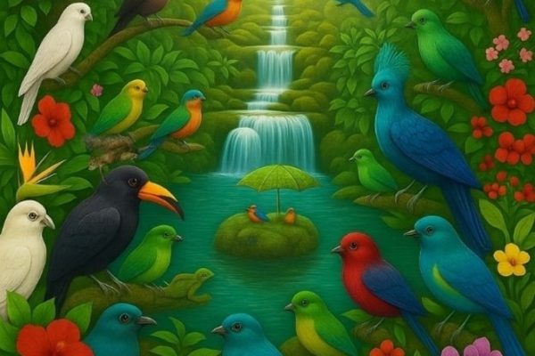 Bí mật về nơi ẩn náu của sóc trong rừng nhiệt đới