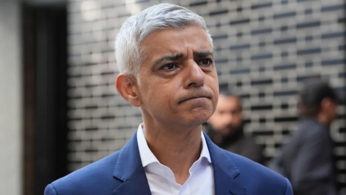 Thị trưởng London trong một sự kiện ở thành phố ngày 18/9. Ảnh: PA