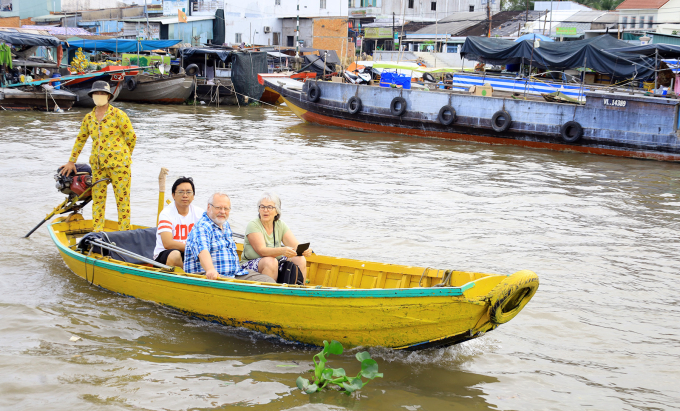 Người dân, du khách sẽ được tận hưởng những nét đặc trưng miền Tây ngay trên cung đường chạy. Ảnh: Huy Phong