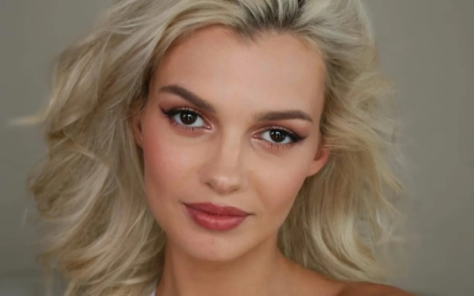 Người mẫu tị nạn Ukraine Iryna Zarutska. Ảnh: WBTV