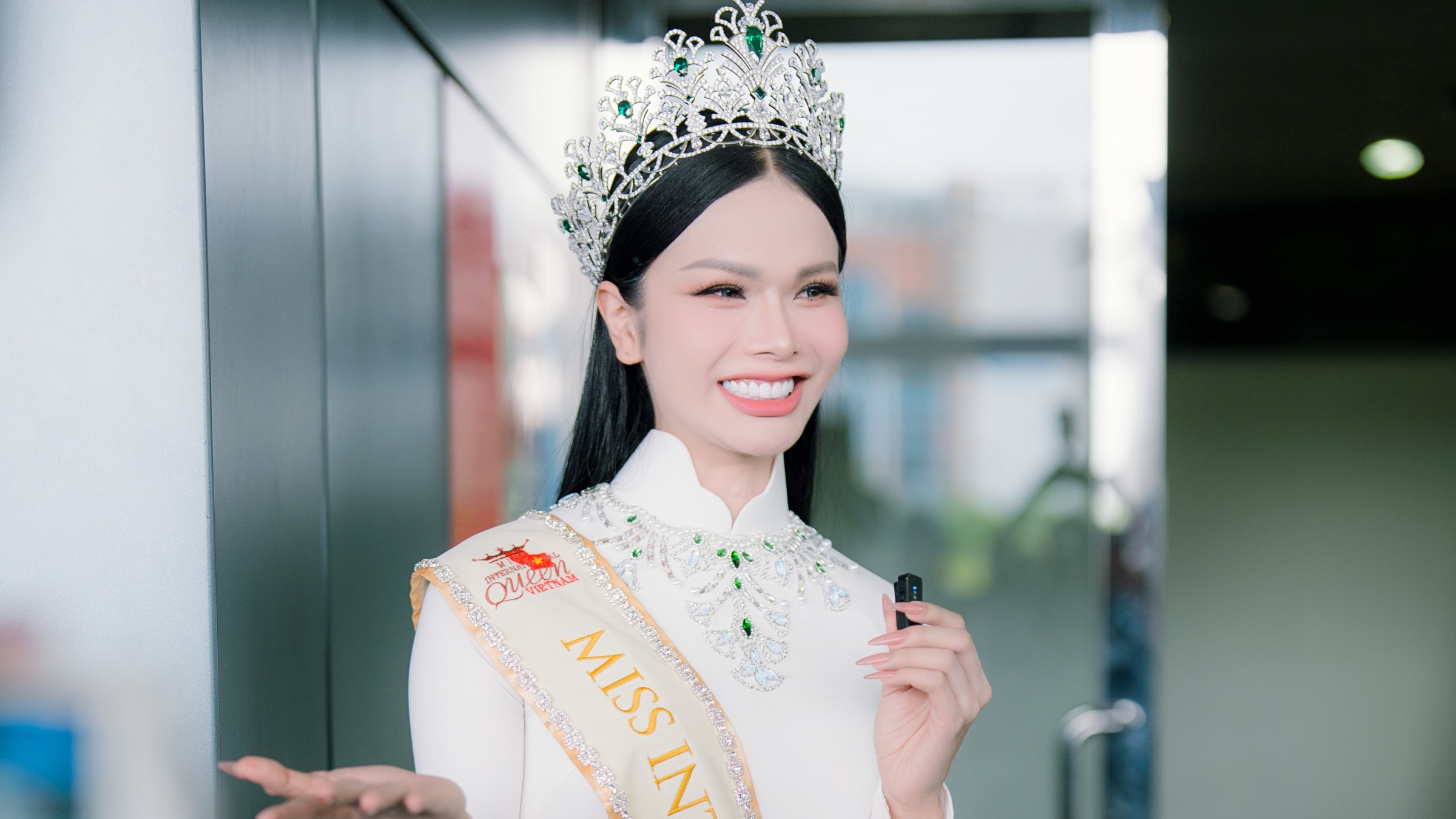 Hà Tâm Như chia sẻ cảm xúc trước khi nhập cuộc Miss International Queen 2025