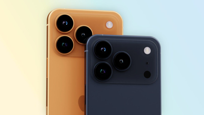 Ảnh dựng iPhone 17 Pro và Pro Max với các màu mới dựa trên tin đồn. Ảnh: Apple Insider