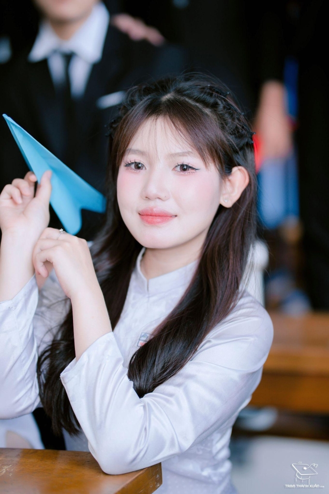 Nguyễn Huỳnh Hồng Nhung - sinh viên chuyên ngành Digital Marketing, trường Cao đẳng FPT Polytechnic cơ sở Đồng Nai. Ảnh: Nhân vật cung cấp