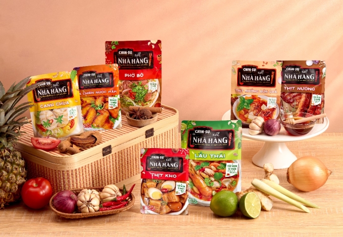 Loạt sản phẩm nổi bật của thương hiệu. Ảnh: Masan